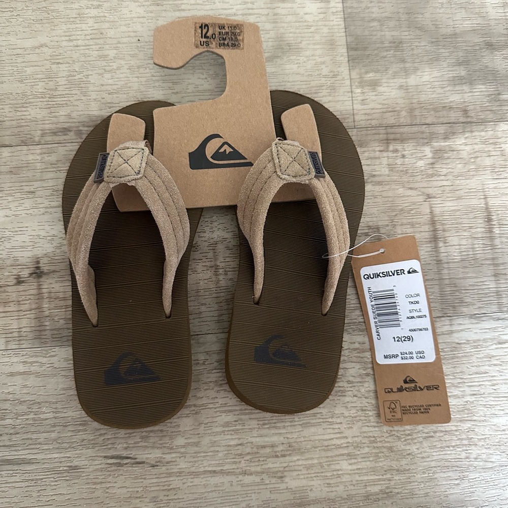 Quiksilver Earthy Tone Sandals